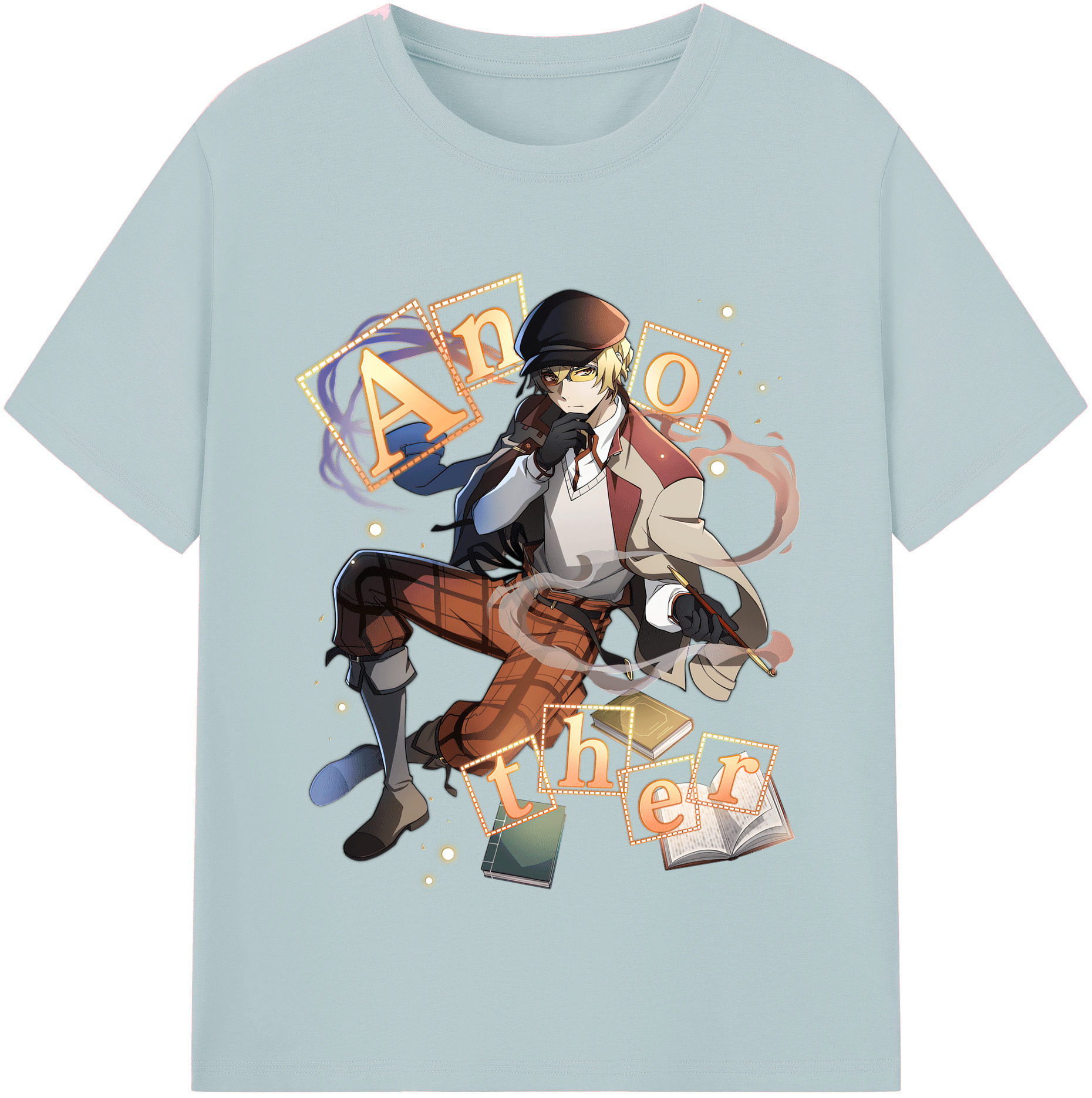 （画像用） 文豪ストレイドッグス Bungo Stray Dogs 綿100％半袖Tシャツ（フロントプリント）